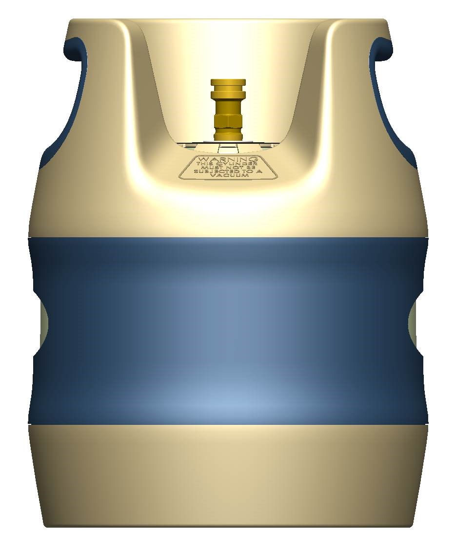 Treegas composite LPG cylinder