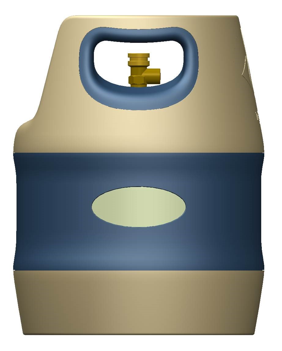 Treegas composite LPG cylinder