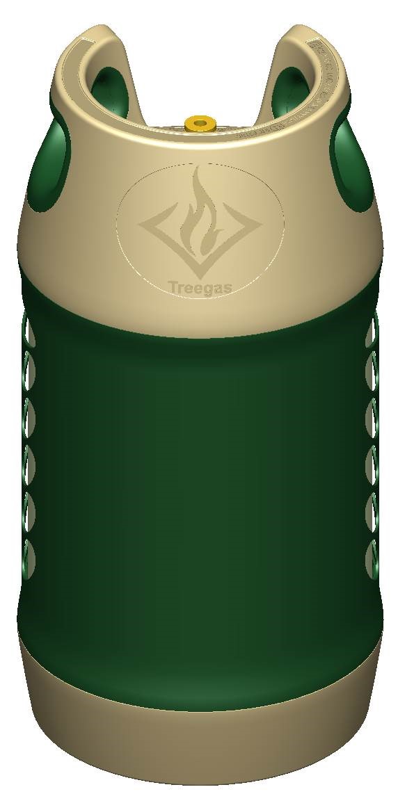 Treegas composite LPG cylinder