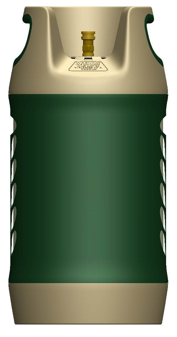 Treegas composite LPG cylinder