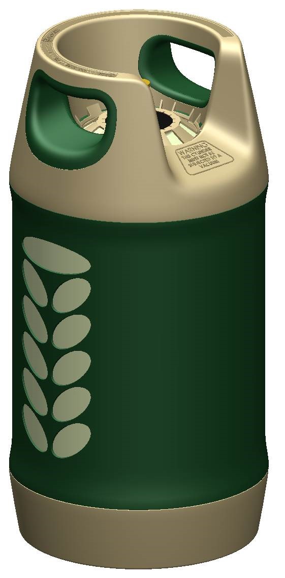 Treegas composite LPG cylinder